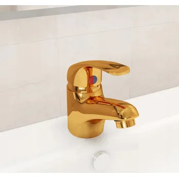 Vodovodní baterie Umyvadlová baterie na vanu Greatstore, stříbrná