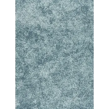 Koberec Breno Metrážový koberec MOODS 74 (Ecoluxe) modrý, šíře 400 cm, Šedá/Modrá