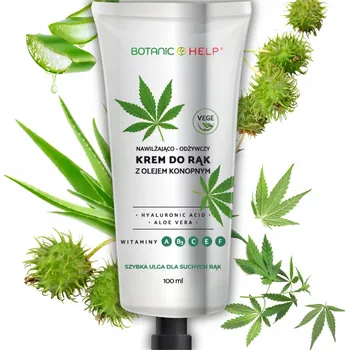 Péče o ruce Přírodní krém na ruce na pigmentové skvrny s ureou 10% Botanic Help 100 ml