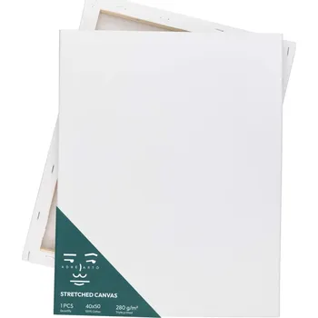 Textilie Malířské Plátno malířské plátno 40 cm x 50 cm ADRÉ ARTÓ 5 ks