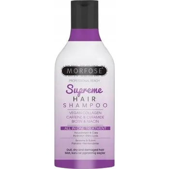 Šampon MORFOSE SUPREME ŠAMPON PRO SUCHÉ A MATNÉ VLASY VEGAN 500 ML
