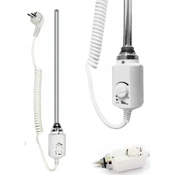 Radiátor Topné těleso do koupelnového radiátoru 300W Elektrické s termostatem