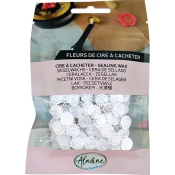 Pečeť Aladine 72661 Granulovaný vosk na pečetění Translucent White