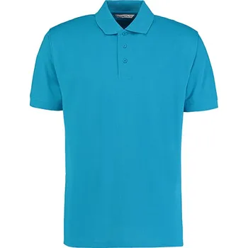 Pánské tričko Kustom Kit Classic Fit Klassic Superwash® 60° Polo Barva: Turquoise, Velikost: 5XL G_K403