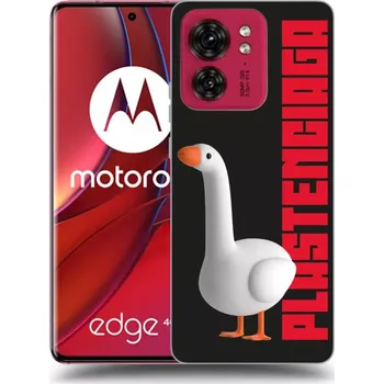 Pouzdro na mobilní telefon Picasee silikonový průhledný obal pro Motorola Edge 40 - Kiky Ricky