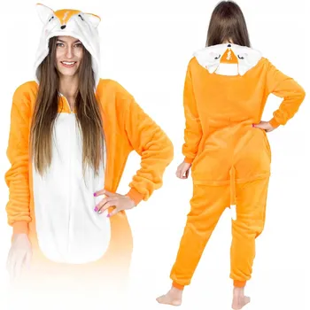 Dámské pyžamo KIGURUMI ONESIES PYŽAMO DÁREK JEDNODÍLNÁ OVERAL TEPLÁ TEPLÁKOVKA M