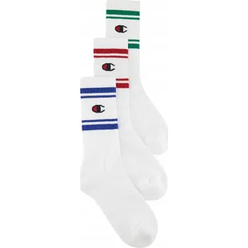 Pánské ponožky Ponožky Champion Crew Champion bílé, velikost 43-46