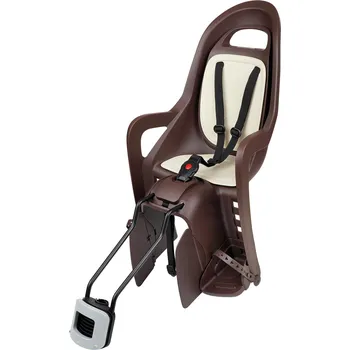 cyklosedačka POLISPORT Dětská sedačka na malý rám Groovy KAŠTANOVÁ