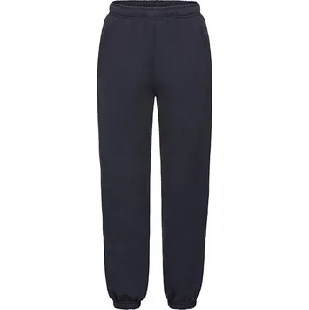 Chlapecké kalhoty Fruit of the Loom Dětské klasické tepláky Jog s elastickou manžetou Barva: Deep Navy, Velikost: 116 G_F480K