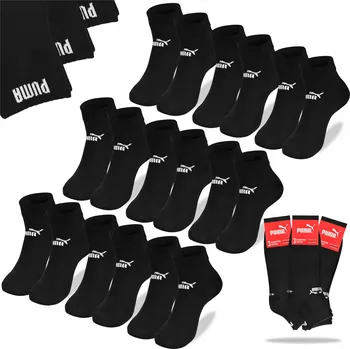 Pánské ponožky Puma Ponožky 94710803 černá velikost 35-38