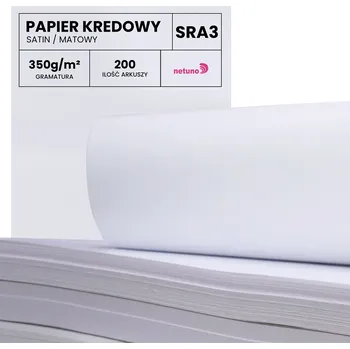 Kancelářský papír Ozdobný papír bílý SRA3 350 g/m2 200 listů