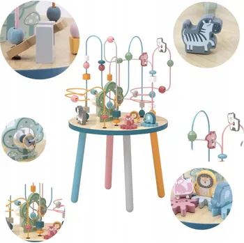 Dřevěná hračka Manipulační stolek Viga 44033