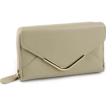 Peněženka Dámská peněženka 9x15 cm, velké, 4 šedokrémová