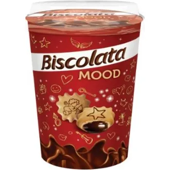 Biscolata Mood - sušenky s čokoládovou náplní 100g