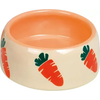 Miska pro psa Nobby CARROT keramická miska pro hlodavce 250ml