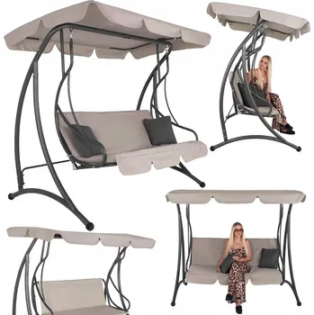 Zahradní houpačka Zahradní houpačka volně stojící Springos 49 x 145 cm