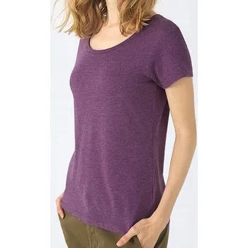 Dámské tričko B&C Dámské tričko Triblend Barva: Bílá, Velikost: L G_BCTW056