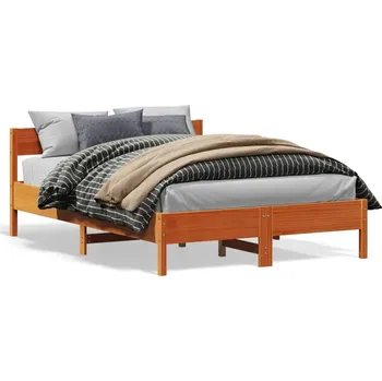 Postel Dvoulůžková postel imitace dřeva VidaXL 60x120 akácie