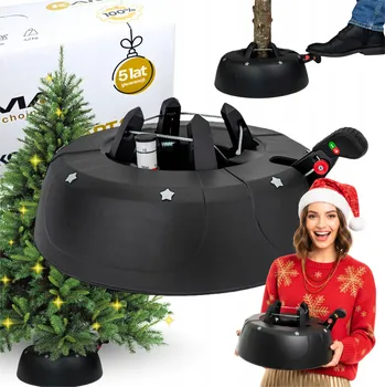 Stojánek na vánoční stromek STOJAN NA VÁNOČNÍ STROMEK, STABILNÍ ZÁKLADNA PRO ŽIVÝ VÁNOČNÍ STROMEK DO 2 M