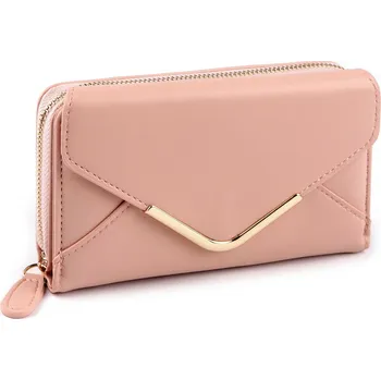 Peněženka Dámská peněženka 9x15 cm, velké, 2 pudrová