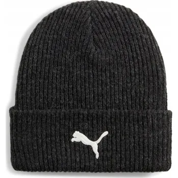 Čepice Puma zimní čepice beanie šedá, univerzální velikost