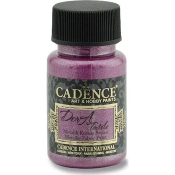 Speciální výtvarná barva Textilní barva Cadence Dora Textile - cyklámenová