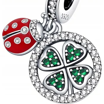 Přívěsek Přívěsek Charms Čtyřlístek Beruška Charms Přívěsky Trusky
