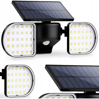 Venkovní osvětlení SOLÁRNÍ ZAHRADNÍ LAMPA VENKOVNÍ s Čidlem Pohybu 2v1 48 LED IP65 OUSFOT