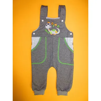 Arex, ČR Tepláky s laclem a aplikací Barva: šedá, Velikost: 68