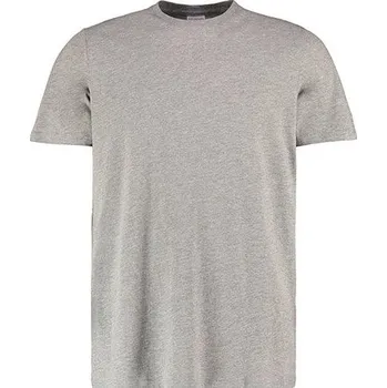 Pánské tričko Kustom Kit Bavlněné tričko Fashion Fit Barva: Černá, Velikost: S G_K507