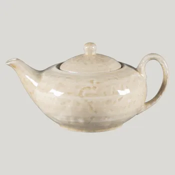 Konvice na čaj Krush konvička s víkem 60 cl, béžová