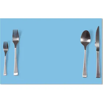 prostírání Sablio Prostírání Světle modrá: 40x30cm