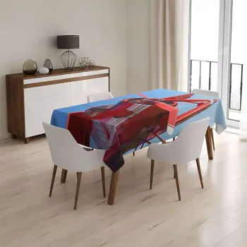 ubrus Sablio Ubrus Červené letadlo - 90x90 cm