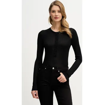 Pánský svetr Svetr Sisley 19EQM2024 černá 99X, vel. S