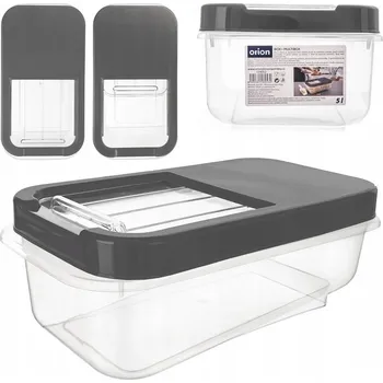 Dóza na potraviny Úložný BOX / NÁDOBA na krmivo, kapsle, prací prášek, potraviny 5L