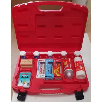 Lyžařský vosk SWIX T0062F Sada vosků v kufříku (13 ks)