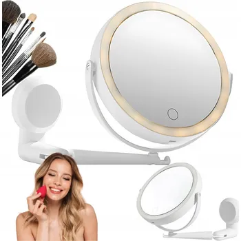 Zrcadlo Závěsné zrcadlo bílé Verk Group