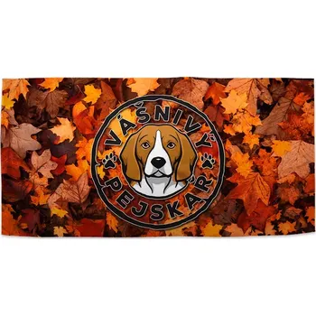 Sablio Ručník Vášnivý pejskař - 30x50 cm