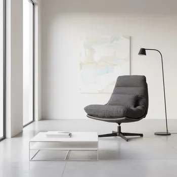 Jídelní židle Signal Křeslo FELICIA RAVEN | tmavě šedá