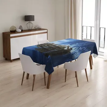 ubrus Sablio Ubrus Loď v bouřce - 130x170 cm