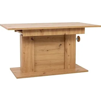 Konferenční stolek Moderní konferenční stolek Frita s nastavitelnou výškou - Black Red White - BRW Dub Artisan 110x58 cm