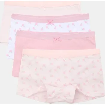 Dívčí spodní prádlo Sinsay - Sada 4 kalhotek - vícebarevná - 735DZ-MLC - 735DZ-MLC-U15