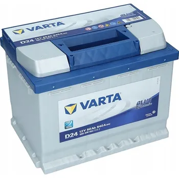 Autobaterie Akumulátor Varta Blue Dynamic D24 12V 60Ah 540A P+