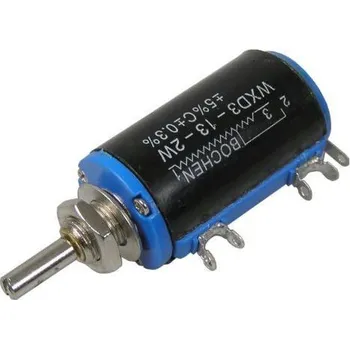 Síťový kabel 470R/N, WXD3-13-2W, hřídel 4x11mm, potenciometr víceotáčkový