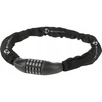 Zámek na kolo M-Wave zámek na kolo, řetěz, 6x6x850 mm