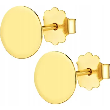 Náušnice Zlaté náušnice Big End ryzost 585