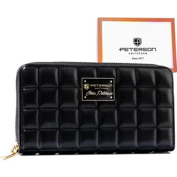 Peněženka Peterson peněženka eko kůže černá - dámská