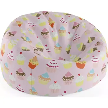 Sedací pytel Sablio Sedací vak Cocoon Muffiny - 75 x 45 x 35 cm