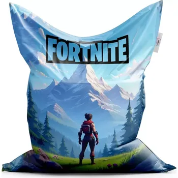 Sedací pytel Sablio Sedací vak FORTNITE Horská krajina - 150x100 cm