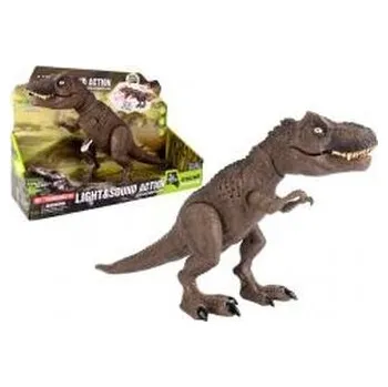 Dinozaur t-rex z mgiełką i dźwiękiem